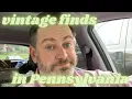 Vintage Finds in Pennsylvania Antique Stores Visited 10 Goodwills Visited 0 Items found 50