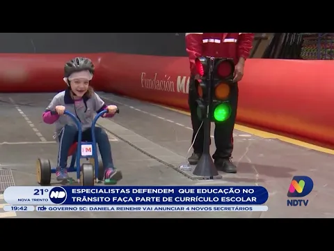 Especialistas defendem que educação no trânsito faça parte de currículo escolar