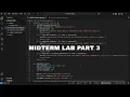 Python Midterm Lab Part 3 User Registration Instructions