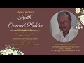 A Celebration of the Life of Mr Keith Ormond Holder May 6 1947 - May 11 2026