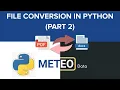File Conversion With Python Part II PDF to Docx Docx to PDF Python Tips