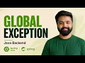 Spring Boot Exception Handling Make Your APIs Professional Spring Boot Full Course
