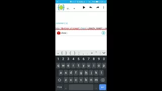 AIDE android application on your android phone