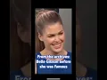 Archive footage of Belle Gibson