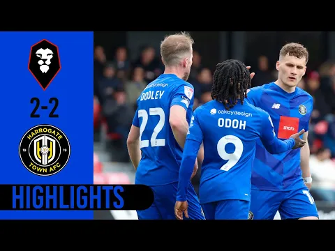 Download MP3 Salford City 2-2 Harrogate Town highlights