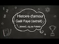 Histoire d'amour, Gaël Faye extrait