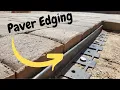 How To Edge Concrete Pavers The Right Way