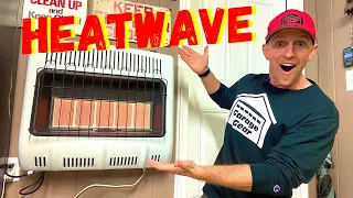 I INSTALLED A MR HEATER IN MY GARAGE AND THIS HAPPENED