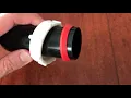 How a Slip Joint Nut works - Creates water tight Seal