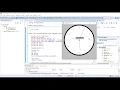 Analog Clock GUI Java