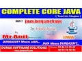 Core Java - java lang package