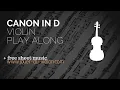Download Lagu Canon in D - Pachelbel - Violin Play along