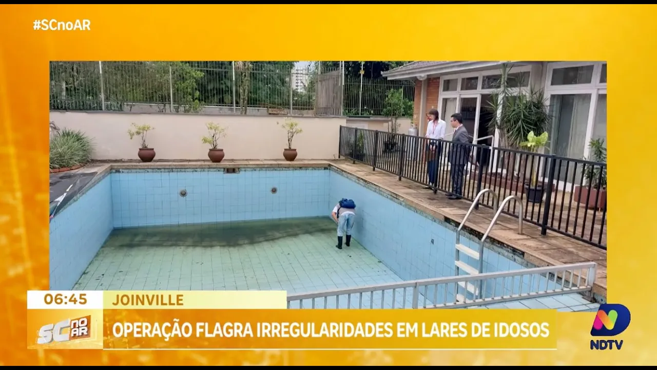 Operação do Ministério Público Federal investiga lares de idosos em Joinville