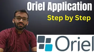 Oriel Application for Speciality Training GP ST1 CT1 Step by Step MSRA Application on ORIEL
