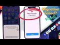 Easy Fixed Data Transfer Cancelled Reset iPhone to start setting up again