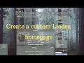How to get a free Lioden home page Css