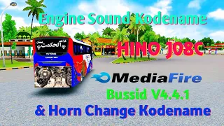 new engine sound hino j08c u0026 horn kodename bussid v4 4 1 kbgofficialpk 
