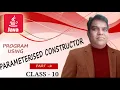 Class 10 computer constructor program