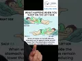 Which side do you sleep sleep this side Avoid acid reflux