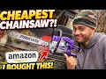 I Put Amazon s Cheapest Chainsaw To Work Pinkway 63cc 20 - REAL TEST