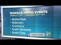 5 Pittsburgh-Area Kohl s Locations Hosting Hiring Events
