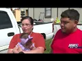 Hearne family home damage