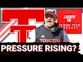 Is the pressure AMPLIFIED for the Red Raiders minus Brendan Sorsby Locked On Texas Tech Podcast