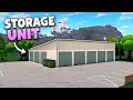 I Built a Realistic Storage Unit in Bloxburg