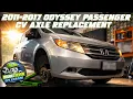 2013 Honda Odyssey Passenger CV Axle Replacement DIY Save