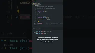 Callback and Higher Order Functions - The Difference