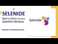 - Selenide