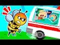 Download Lagu 😱Oh, no!!!! Goo Got Stung By Angry BEES!!😡🐝 What Happened?! Stories for Kids by Fire Spike 🔥