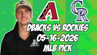 Arizona Diamondbacks vs Colorado Rockies 26 MLB Pick Prediction MLB Betting Tips
