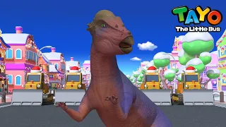 Download Tim Super Buldoser vs Dinosaurus Raja | Lagu Anak Natal | Tayo Bus Kecil | Tayo Bahasa Indonesia MP3