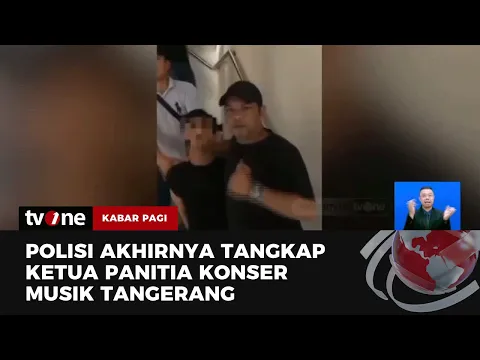 Polisi Ringkus Ketua Panitia Konser Musik Tangerang Lentera Festival