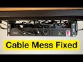 The Best Under-Desk Cable Management Setup I ve Tried
