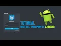 Lagu Tutorial Install Mikhmon di HP Android - AWebServer