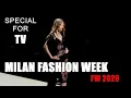 LIVE NOW - MILAN FASHION WEEK