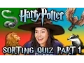 HARRY POTTER SORTING QUIZ - HOGWARTS HOUSES React Special