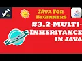 2 Multi-Inheritance In Java OOPs In Java Interface Extends Implements Coding Rail