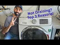 Fixing A Samsung Front Load Washer That Is Not Draining