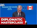 Download Lagu MARK CARNEY turns TRICKY WASHINGTON DC question into a MASTERCLASS in Diplomacy