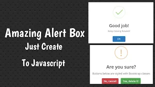 How to Make an Animation Alert box using JavaScript tutorial 20 2021
