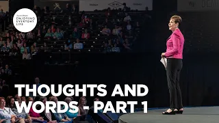 Thoughts and Words - Pt 1 Joyce Meyer Enjoying Everyday Life Teaching