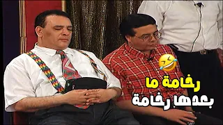 أحمد أدم وصلاح عبدالله جننوا حسام حسني ربع ساعة على المسرح ومخلهوش يعرف يغني اغنية 