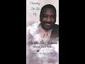 Homegoing Services For Willie Johnson