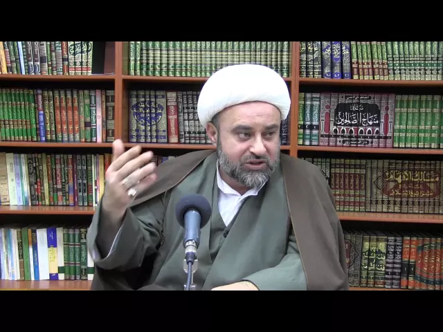 ⁣19- دليل الوجوب والامكان (1)-الباب الحادي عشر- العقائد - الشيخ علي عيديبي