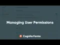 Managing User Permissions