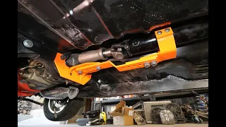 Mancini Racing Driveshaft loop on 1970 Dodge Charger Mopar B Body