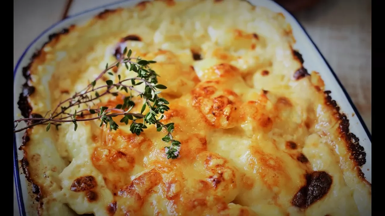 French Potato Gratin With Comte & Gruyere Cheese   French Bistro Recipes